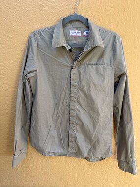 Giro Sport Design - Light Olive Button-Up Shirt - Long Sleeve - Small